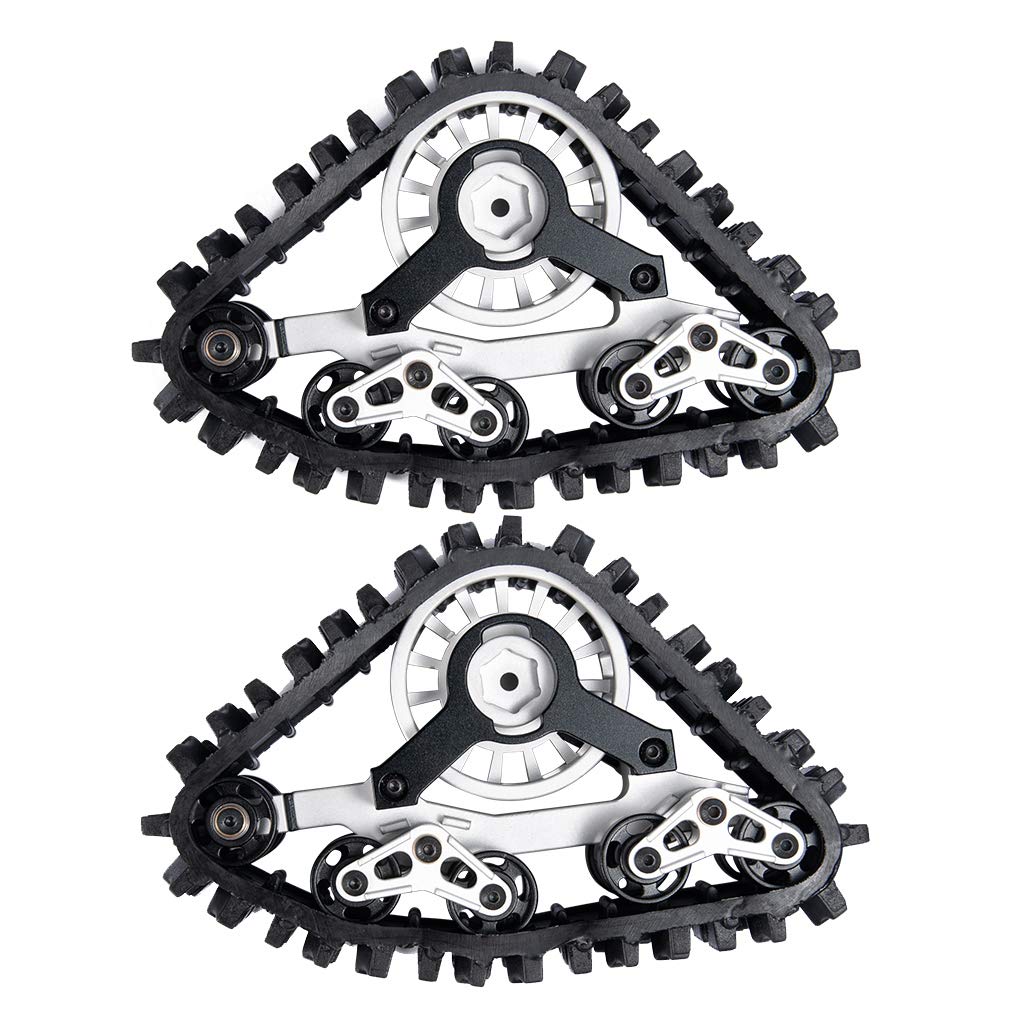 Lama Spazzaneve RC 1/10 Lama Spazzaneve In Lega Per Modellini RC Scala 1/10 - Compatibile Con Axial SCX10, SCX10 II, Traxxas TRX-4 Modellini 1/10 Invernali - Foto 6