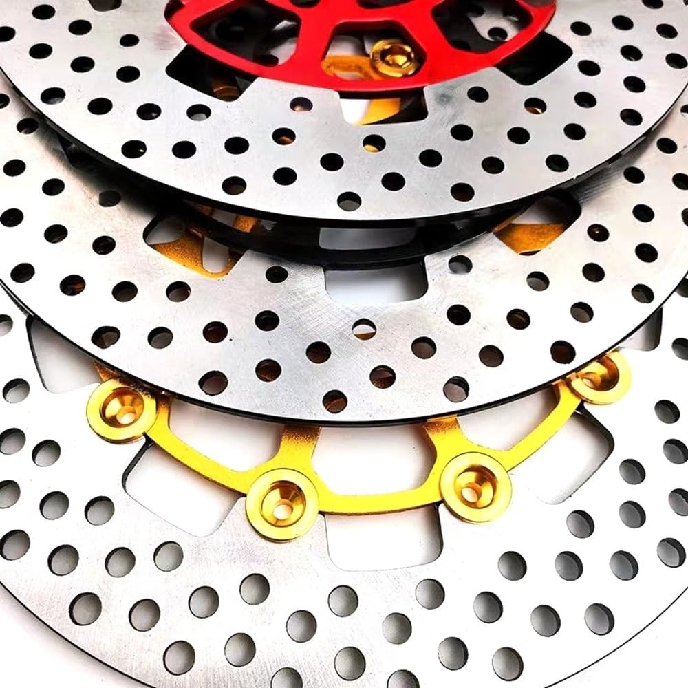 Motocyklowe tarcze hamulcowe Hamulce Pasuje Do Aerox Do Skutera RSZ Uniwersalny Motocykl CNC 260mm * 70/60mm Pływający Hamulec Tarczowy(260mm 5 hole black)