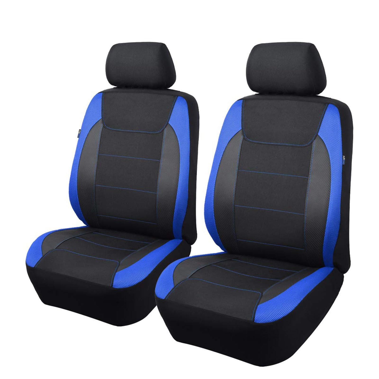 Housse Siège Auto pour Dacia Dokker/Duster/Duster Van | respirant, protection siege auto, compatible airbag, tissu maillage, poche rangement, fermeture eclair, montage facile