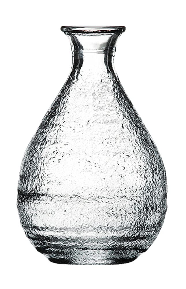 Japanese Glass Tokkuri Sake Carafe 10oz Microwave Safe Made in Japan
