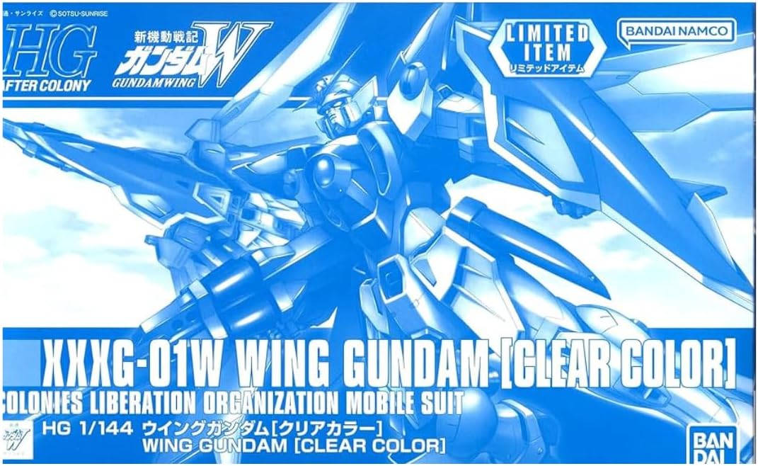 HG Wing Gundam [Limited Clear Color Ver.] (Mobile Suit Gundam Wing)