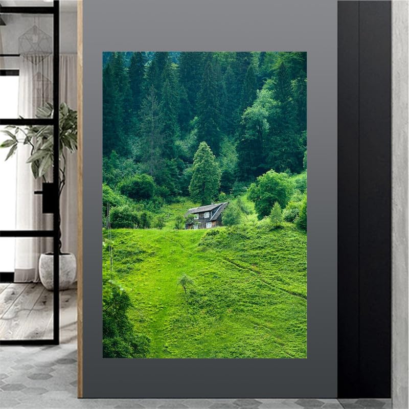 Pequeña casa sobre hierba verde - Rompecabezas de madera de 2000 piezas - Regalo de rompecabezas DIY