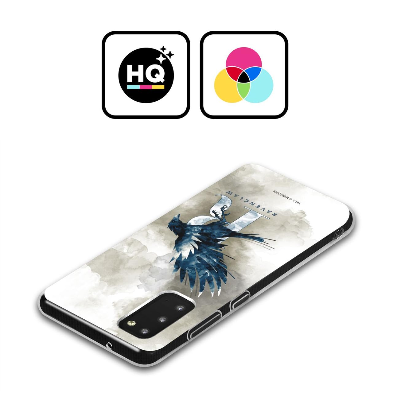 Head Case Designs Licenza Ufficiale Harry Potter Ravenclaw Deathly Hallows XVI Custodia in Gel [Protezione di Grado Militare] Compatibile con Samsung Galaxy S23 Ultra 5G E Compatibile con MagSafe
