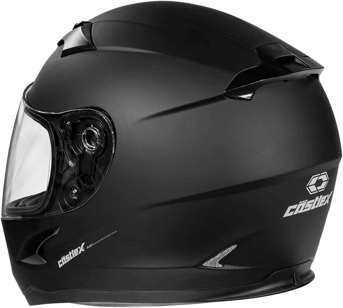 Castle X Youth CX360 Full Face Snow Helmet (Matte Black - Large)