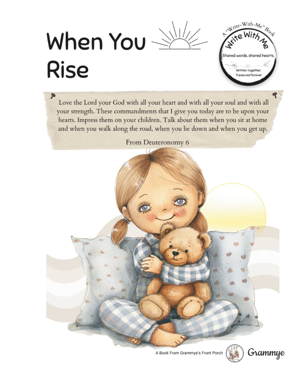 When You Rise: A "Write-With-Me" Book