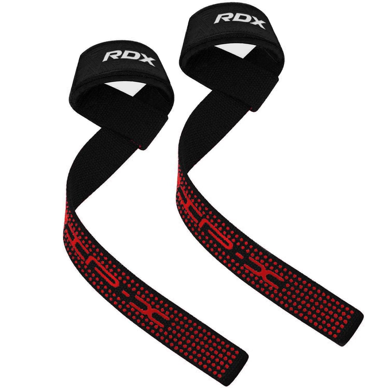 RDX リストストラップ リフティングストラップ トレーニング ジム 用 初心者~プロ対応 滑り止めパッド付き 両手 メンズ レディース 日本正規品