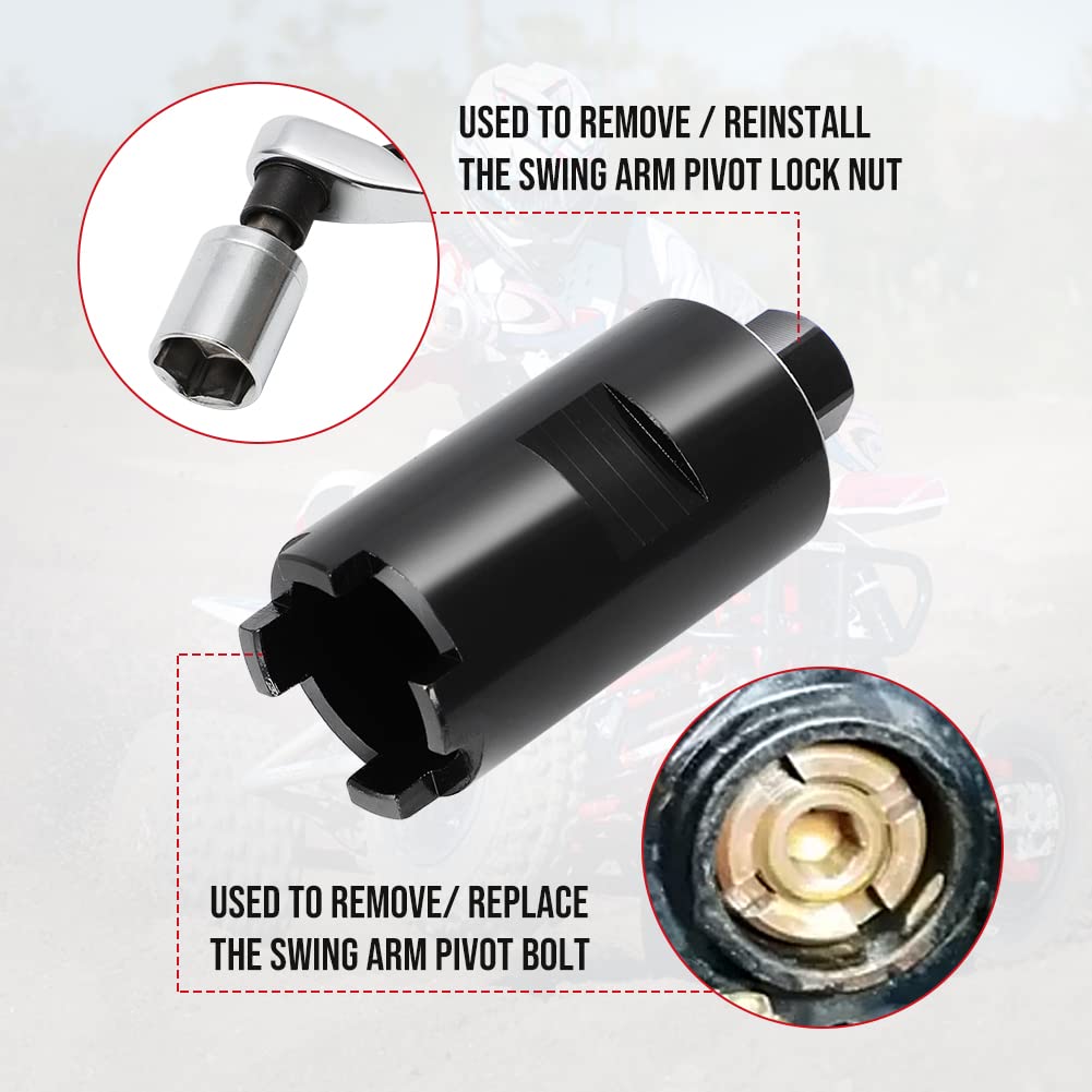 Amazon.com: Foruly Replace 07908-4690003 Swingarm fulcrum bolts