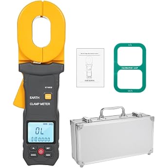 Earthing Tester Earth Resistance Measuring Rate 0.01-500  500 Measuring Groups Data Memory Multifunction Digital Zan with LCD Display ST4800