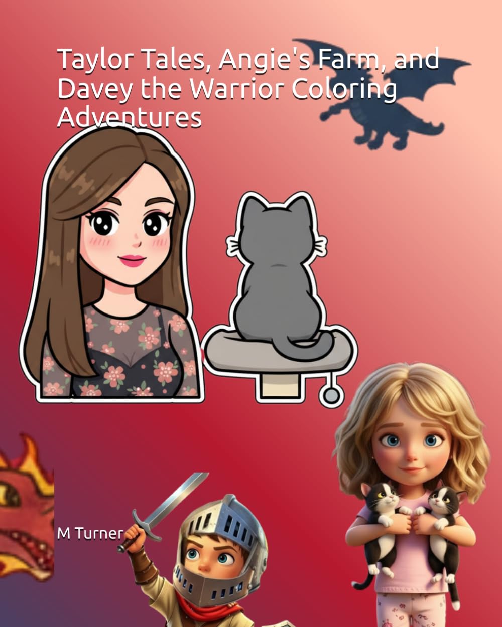 Taylor Tales, Angie's Farm, and Davey the Warrior Coloring Adventures