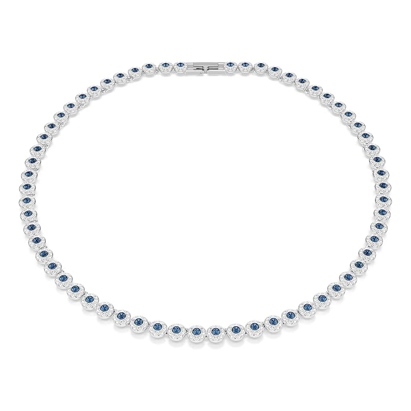 Swarovski Una Angelic Kollektion Halskette blau Mittel