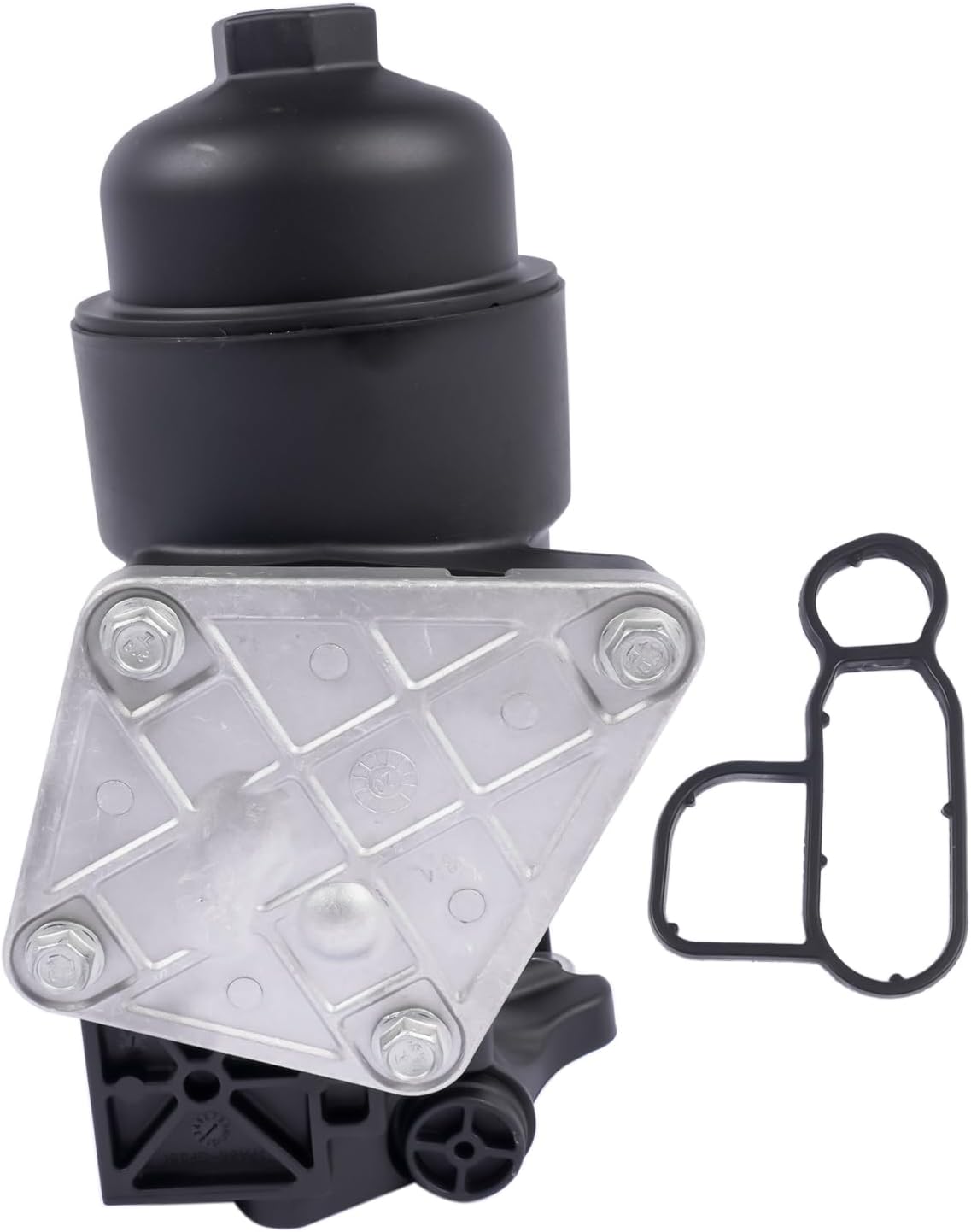 Complete Engine Oil Filter & Housing Assembly Replacement for Kia Sedona Cadenza Sorento Hyundai Santa Fe Azera 3.3L 3.5L V6 2012-2019 263003CAB1