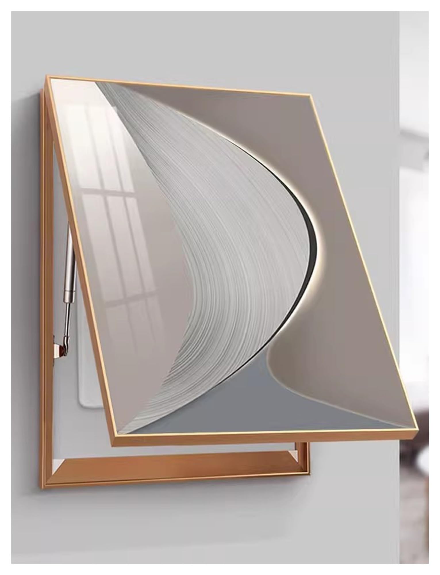 Boîte de distribution à masquage simple avec protecteur mural de compteur W70xH90cm