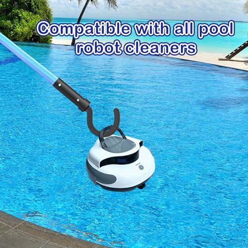 DIELOVEHUA Haken für Poolroboter, Zubehör Haken für Poolroboter, Poolhaken für Stangen, Zubehörhaken für Poolroboters, Haken für kabellosen Poolroboters