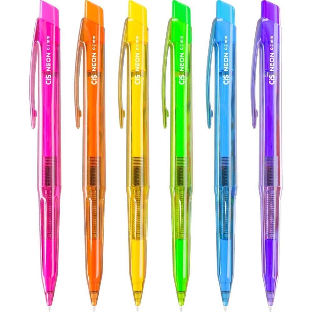 Lapiseira 0 7Mm Cis Neon 6 Cores Dp Com 24 109560 | Amazon.com.br