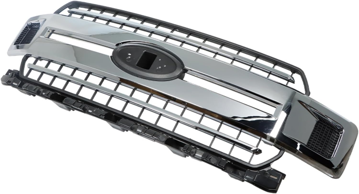 Chrome Front Upper Grille Replacement for F150 Pickup 2018 2019 2020 Replacement for JL3Z8200EA
