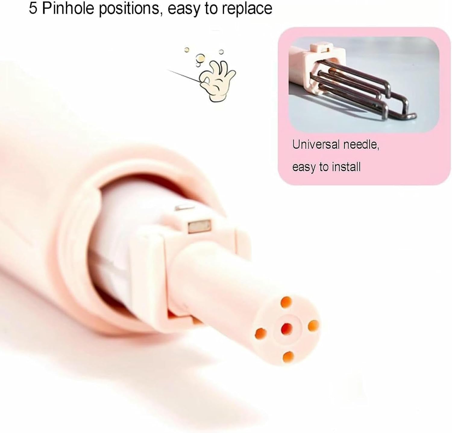 Handheld Needle Felting Machine, Electric Felting Needle Machine Kit, Wool Felt Stitching for Felting Animals, 5-Speed Felt Punching Machine for DIY Wool Painting