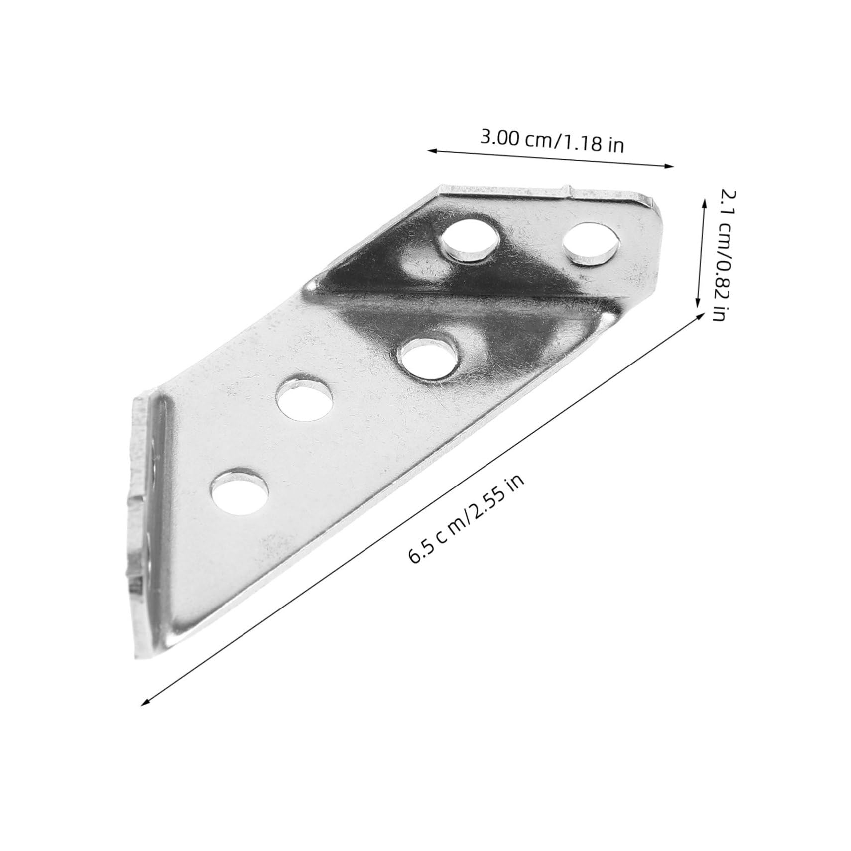 ARTIBETTER Strong Stainless Steel Furniture Corner Connectors 90° Angle Bracket for Cabinets Easy Assembly