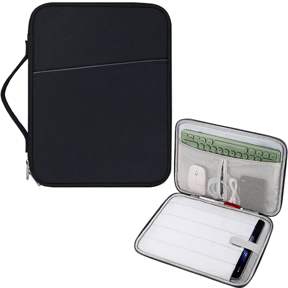 AmuerCompatible for 9-11 Inch iPad Carrying Case Bag,Tablet Sleeve Bag Tablet Sleeve Case Protective Bag for iPad Pro 11 2022-2018,10.9 Inch iPad 10th,10.2 Inch iPad 9/8/7,Galaxy Tab S9 S8 A8 A7