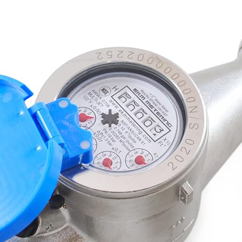 Miniatura 2 de Medidor de Agua de 1.0" - Acero Inoxidable, Salida de Pulsos, NSF 61, NTEP