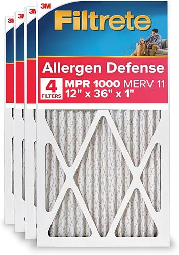 Vista 18 de Filtrete - Filtro de aire para horno AC, 20 x 24 x 1 pulgadas, MERV 11, MPR 1000, defensa contra microalérgenos, filtro de aire electrostático