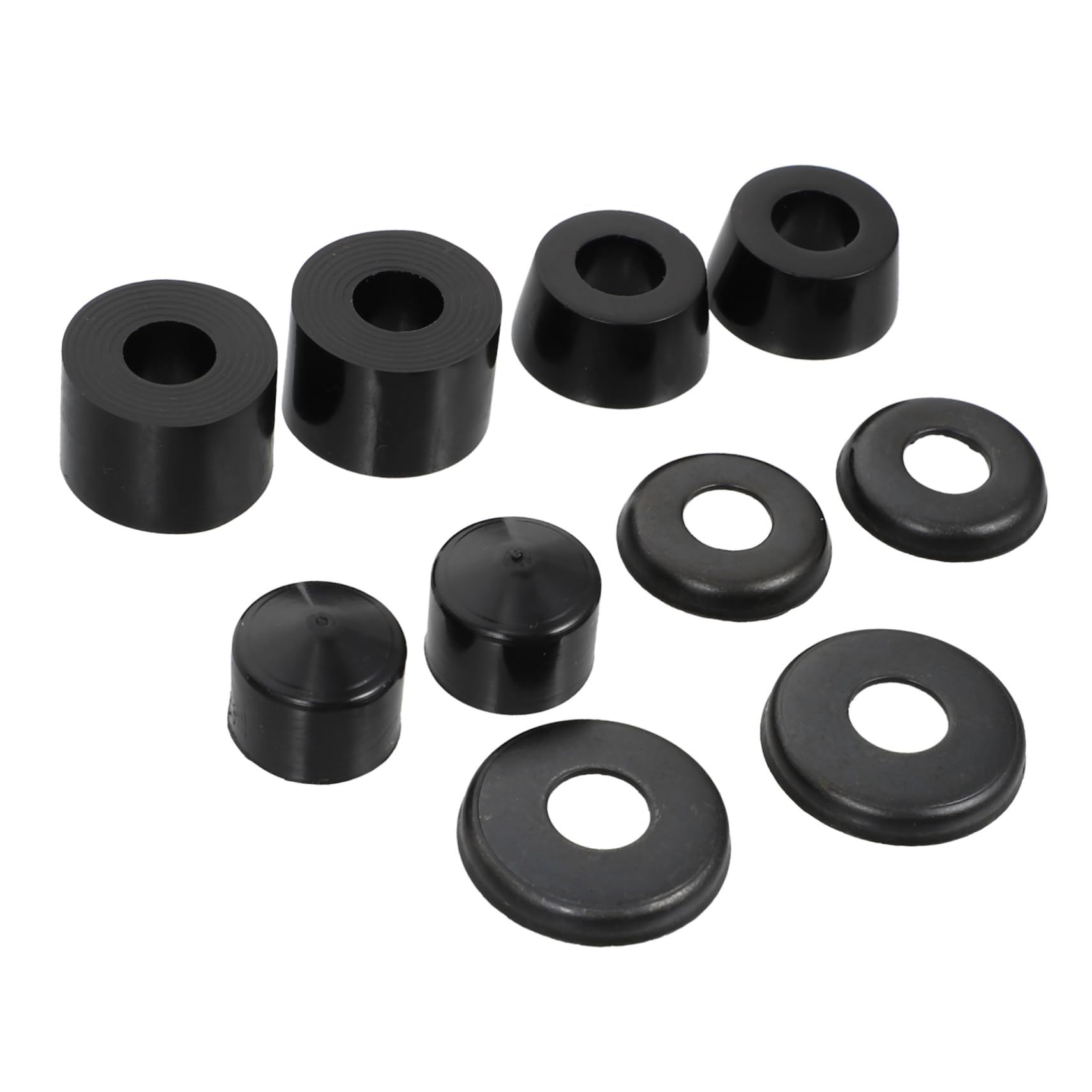 Toddmomy Skateboard Shockproof Mat 4 Wheel Bushing Replacement Pu Pad for Trucks