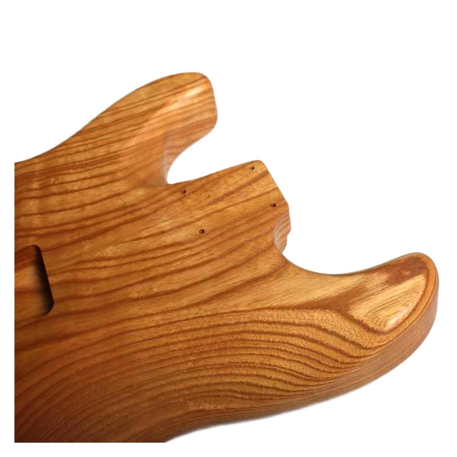 Cuerpo de guitarra eléctrica ST, madera de fresno tostado, 2 uds., en pintura Nitro