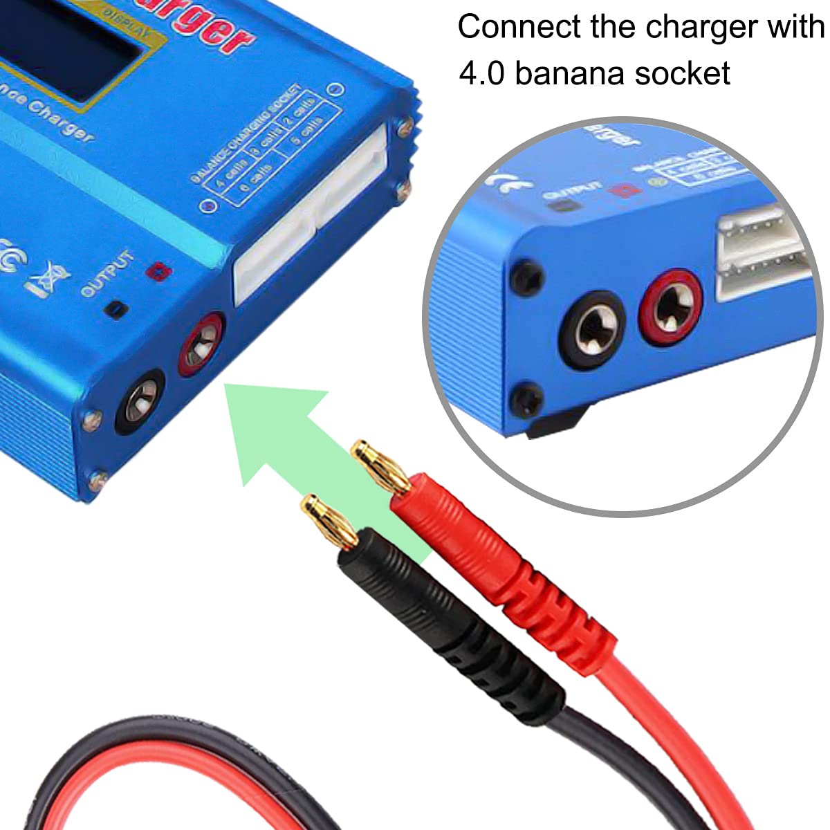 JZK Lot de 2 adaptateurs JST-XH pour tableau d'équilibre 2S-6S 3S Lipo - Chargeur de batterie d'extension pour véhicules télécommandés