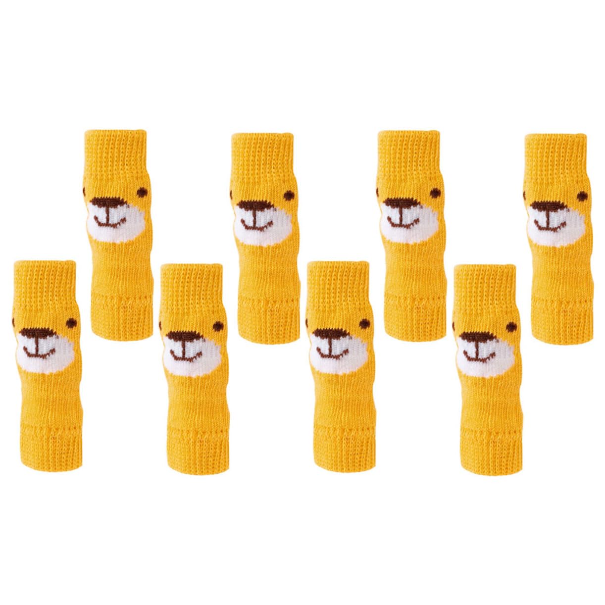 HAPINARY -Slip Puppy Leg Protector Dog Leg Socks Pet Dog Covers Stretchy Warmers for Pet Supplies