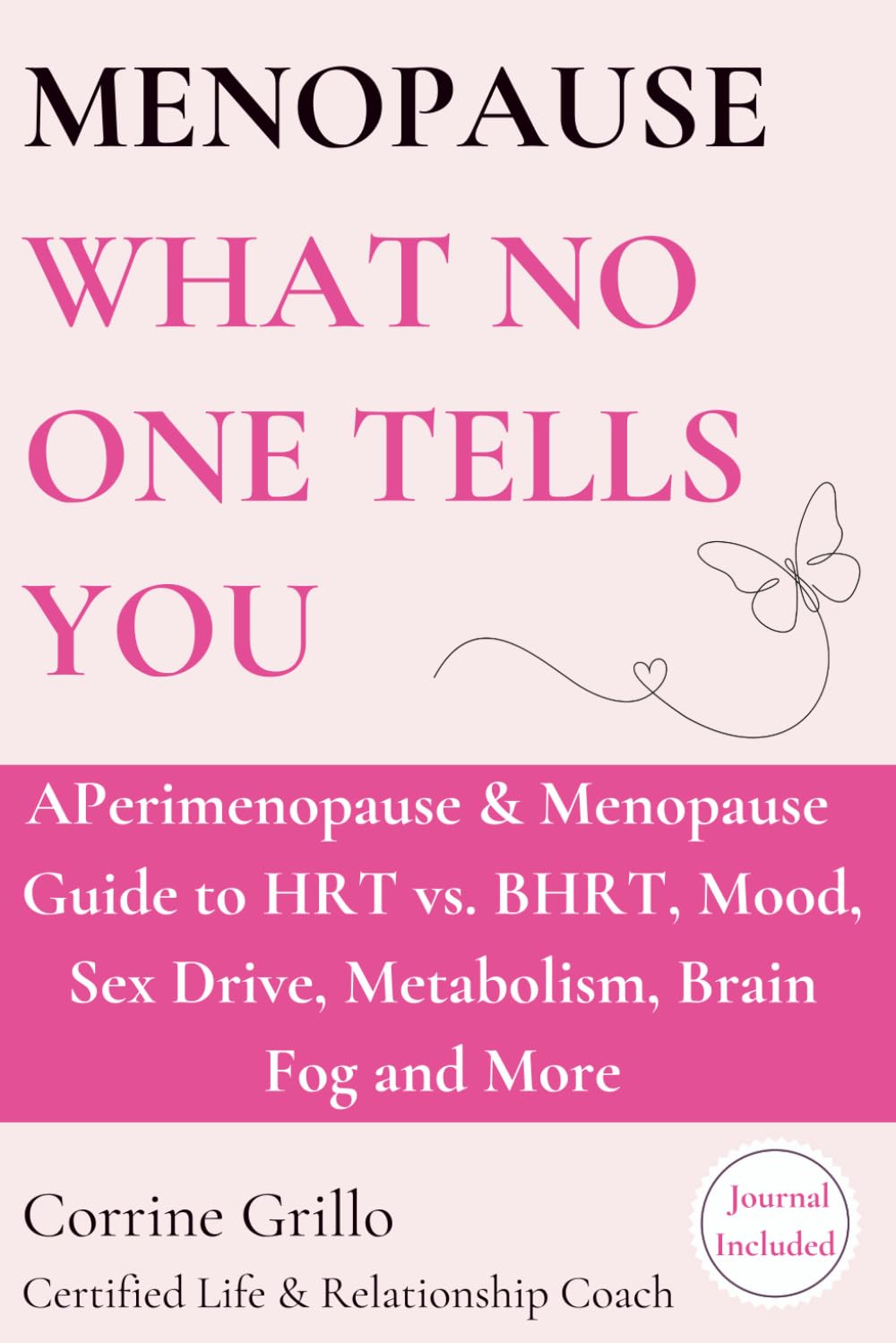 Menopause What No One Tells You: A Perimenopause & Menopause Guide to HRT vs. BHRT, Mood, Sex Drive, Metabolism, Brain Fog & More