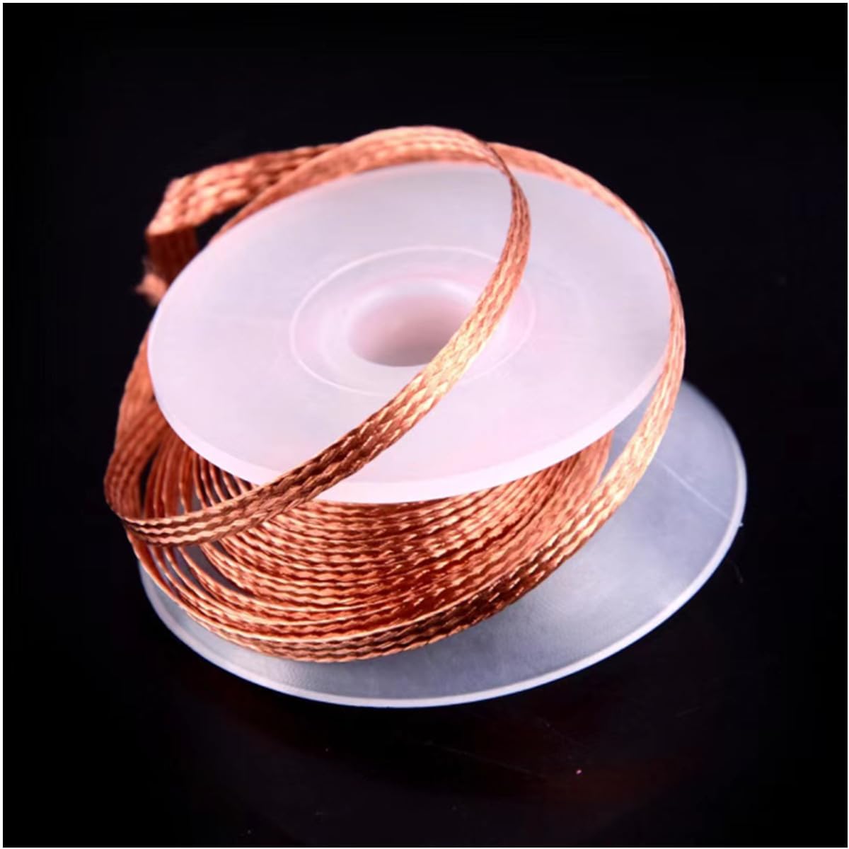 Treccia dissaldante,3 Pezzi Rete Dissaldante Stoppino 1.5/2.5/3.5 mm Treccia di stoppino per saldare Rete Dissaldante di Saldatura Filo di Rame dissaldante per Smontare Il Saldare