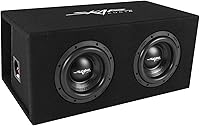 Vista 8 de Skar Audio Caja de Subwoofer Ventilada de la Serie SVR Cargada Dual de 12" 3200W SVR-2X12D4
