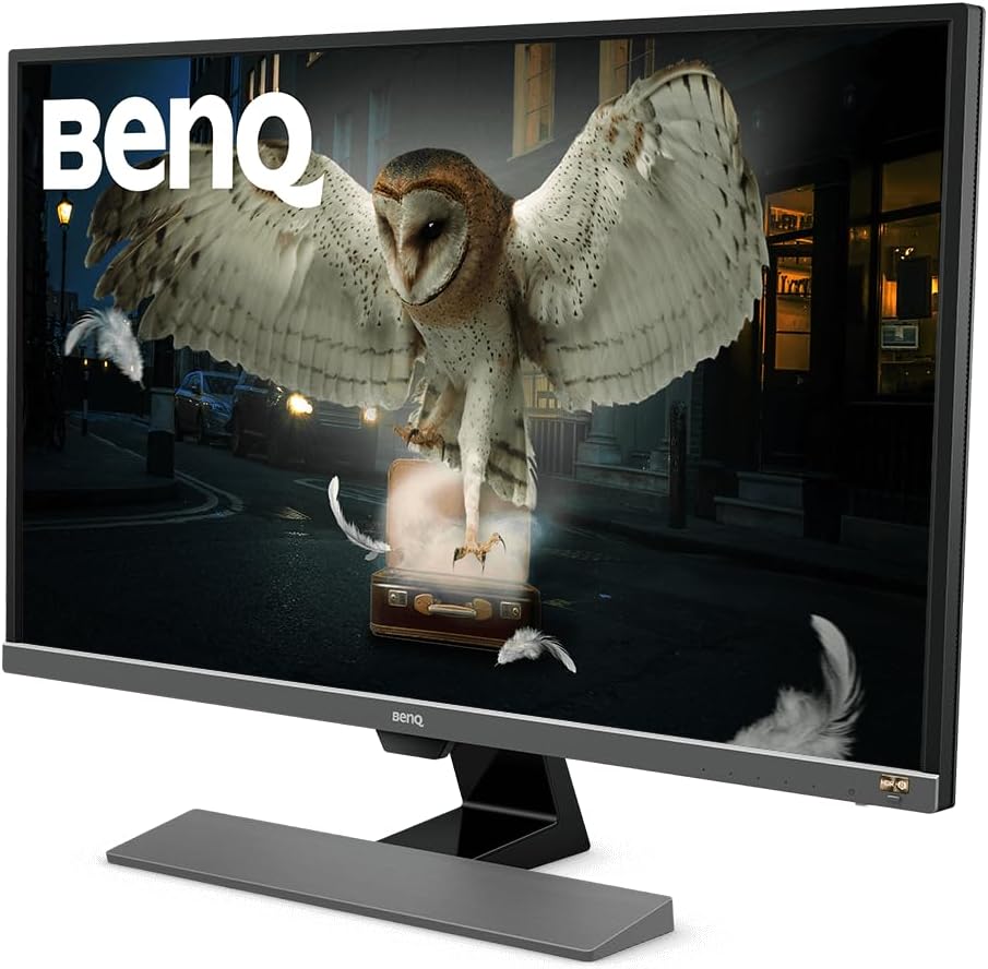 BenQ EW3270U 32 Inch 4K Computer Monitor with Built in Speaker, Freesync, USBC, HDMI, DP, P3