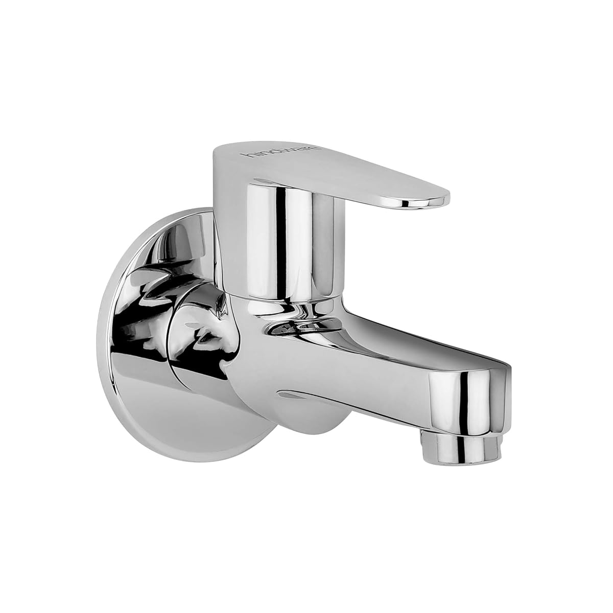 Hindware F440003CP Bib Tap for Bathroom | Made of Brass | Mirror Like Chrome