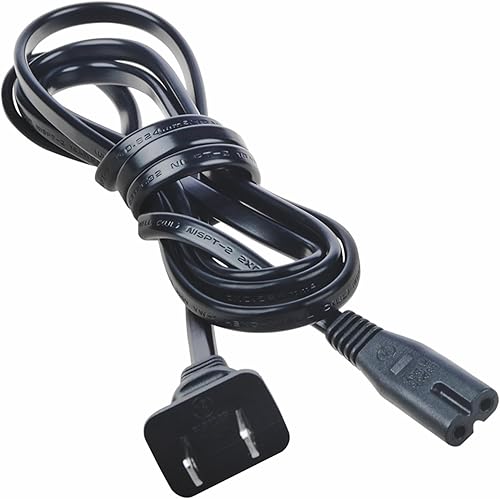 SLLEA US 2 clavijas CA cable de alimentación enchufe para portátil DVD VCR DIRECTV TV DVR módem