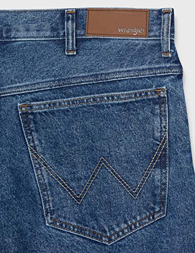 Wrangler Authentic Straight Jeans, Medium STW, 30W x 32L Homme - Image 6