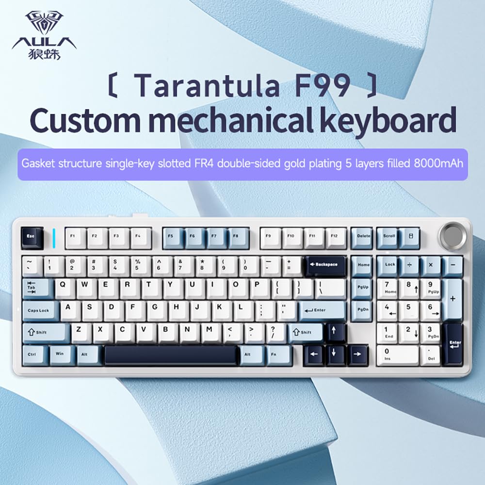 Amazon.com: Aula F99 Pro Cherry Profile Mechanical Keyboard