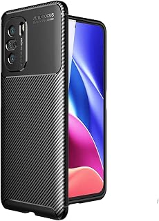 Coverzone Xiaomi Poco F3 Kılıf Karbon Delüx Tpu Silikon Siyah