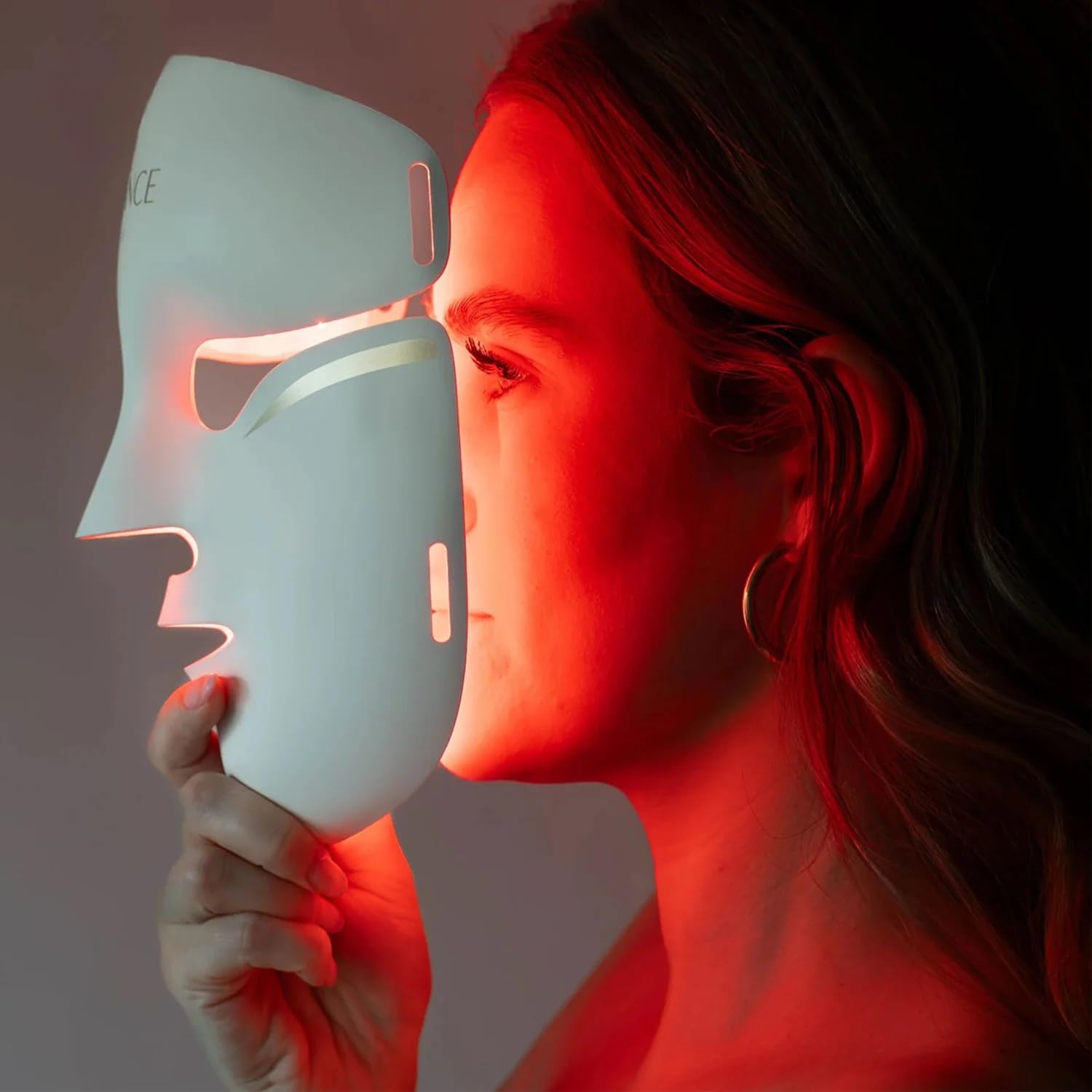 NOOANCE - Masque LED Visage Aurion X252-252 LEDs rouges & infrarouges - Séances nomades de 10 min