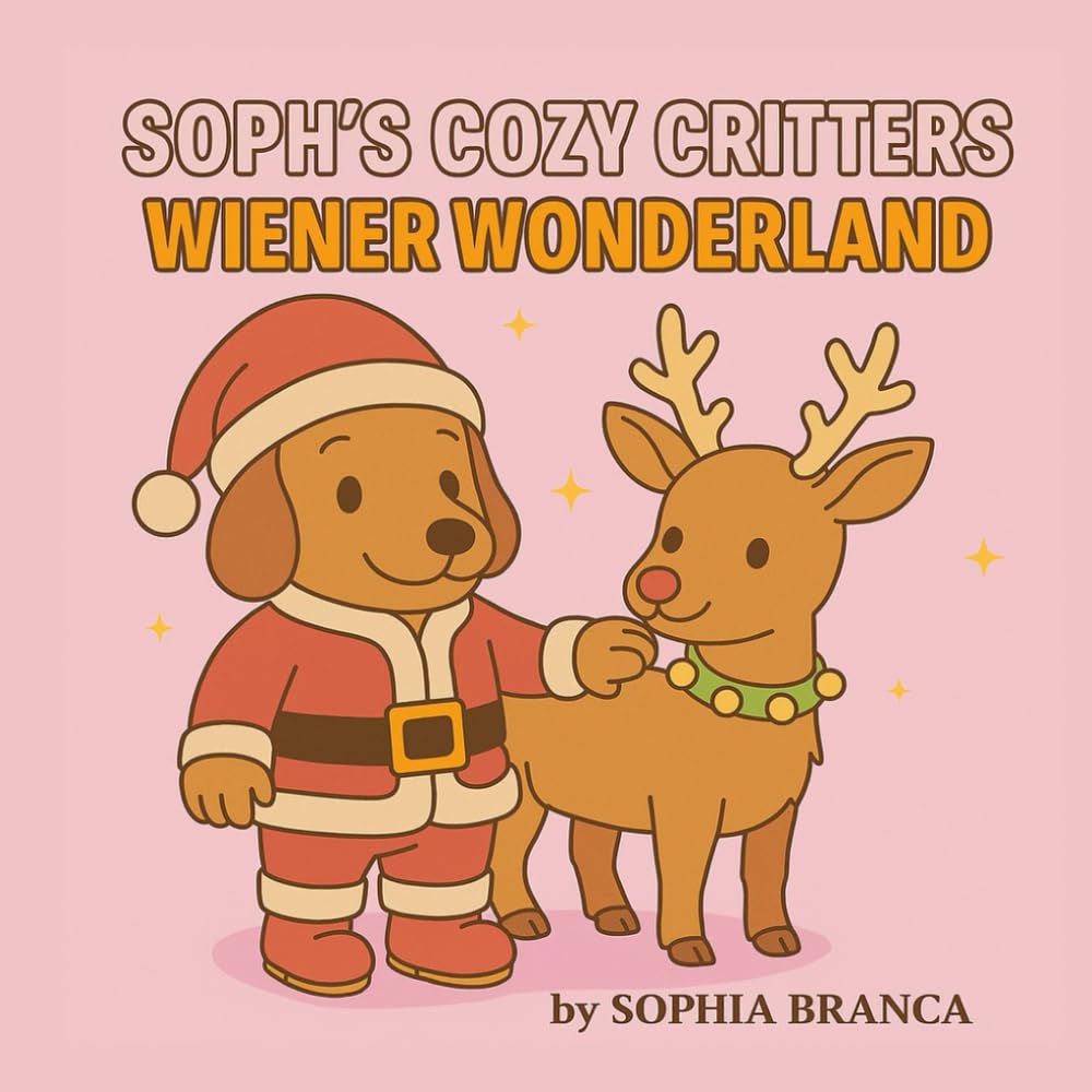 Soph’s Cozy Critters Wiener Wonderland: Christmas Weiner Dog Coloring Book with Cute Dachshunds, Snowy Scenes & Holiday Cheer: Relaxing Winter ... Christmas Fun for Dog Lovers & Dachshund Fans