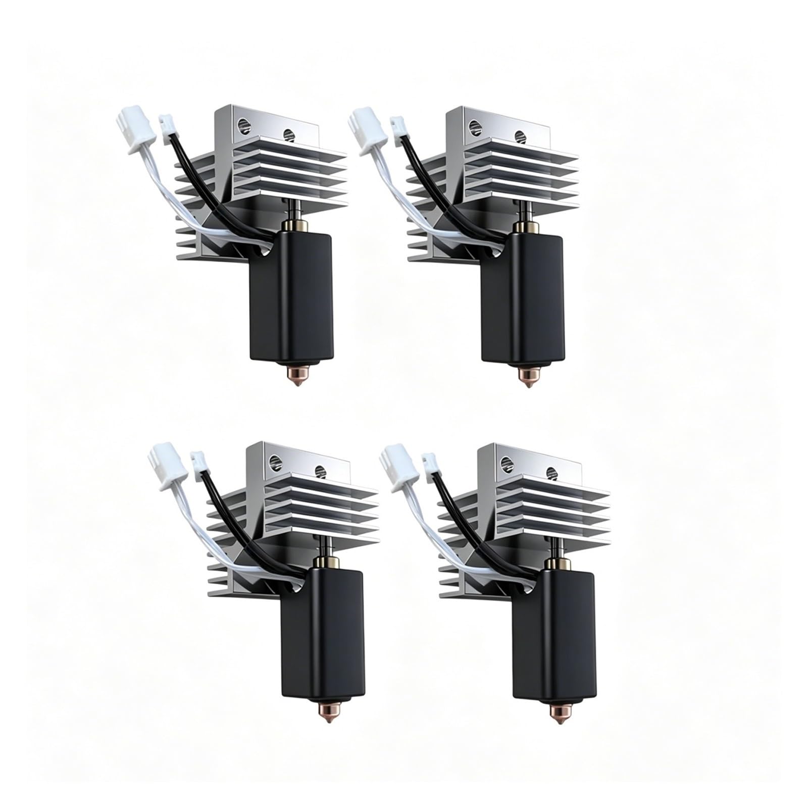 Hotend z dwumetalu do ulepszenia drukarki 3D Kompatybilny z Elegoo Centauri Carbon, Dysza o wysokiej przewodności cieplnej & Bez zapychania(04 04 04 04 hotend)