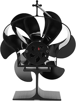 Amazon.co.jp: 薪ストーブファン ブラック 耐熱 6枚羽根 直径152mm Amazon.co.jp: 薪ストーブファン ブラック 耐熱 6枚羽根 直径152mm