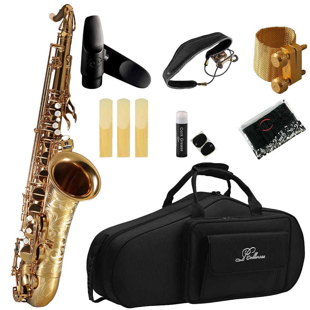 Rollins Sassofono tenor RST-X3,B flat Selmer 54-Key,Materiale rame rosso + ottone, oro