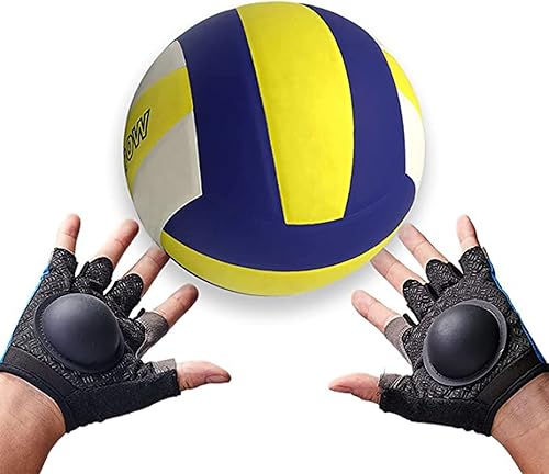 Guantes de entrenamiento de voleibol, guantes de entrenamiento, protector de palma, equipo de entrenamiento de voleibol, ayuda para enseñar la
