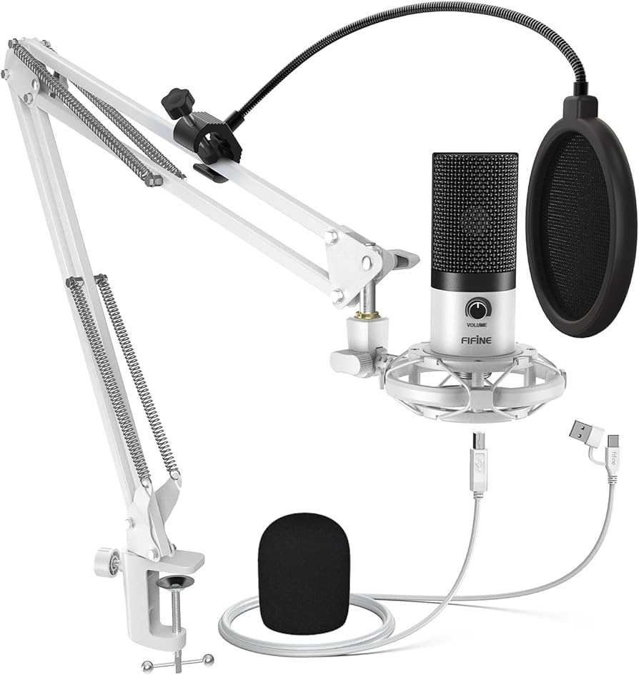 FIFINE ゲーミングマイク3点セット FIFINE ゲーミングマイク3点セット Amazon.co.jp: FIFINE XLR/USB