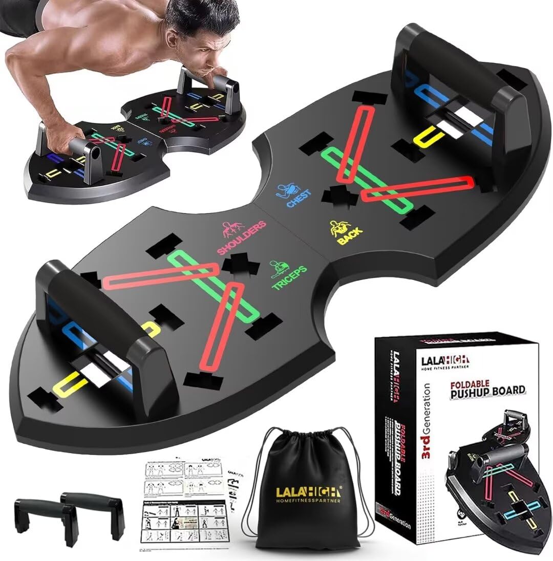 Foldable Multi-Functional Push-Up Fitness Board, An Ideal Choice For Home Workouts Designed To Provide a Comprehensive Fitness Experience