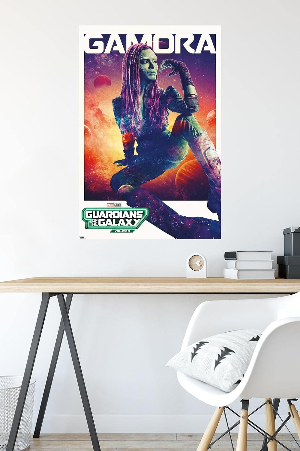 Trends International Marvel Guardians of the Galaxy Vol. 3 - Gamora One Sheet Wall Poster, 34L x 22.4W, Premium Unframed Version image 4
