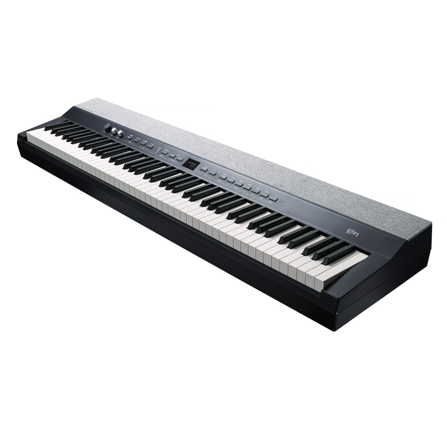 Kurzweil KAP1-LB Professionelles Stage Piano Keyboard Schwarz 88 Tasten mit keepdrum Keyboardständer