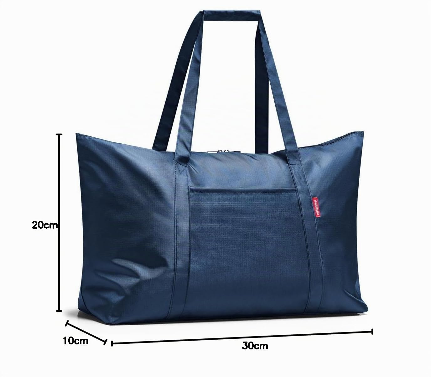 reisenthel Mini maxi borsa da viaggio drak blu pieghevole, pratica e compatta, molto leggera e resistente