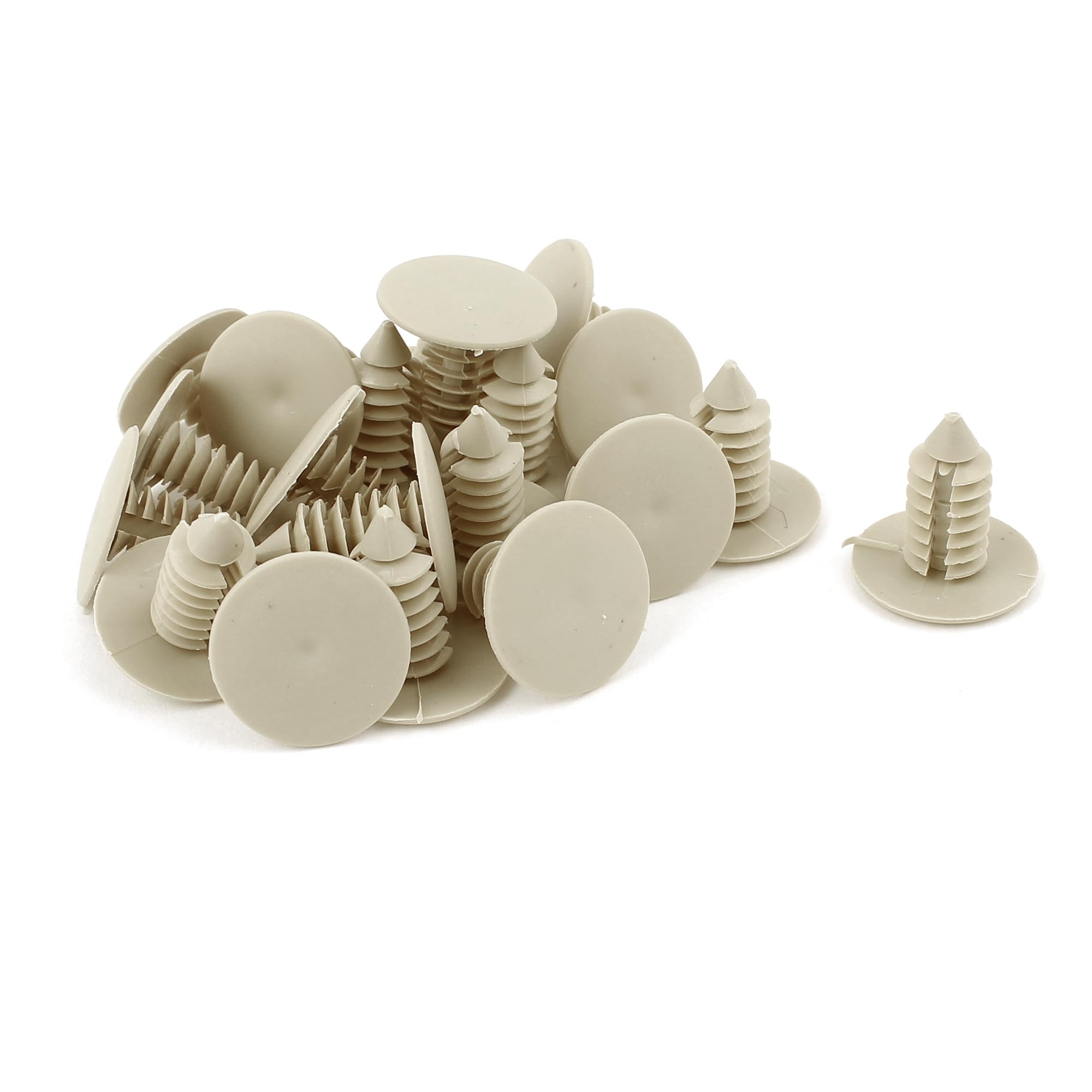 Amazon.com: uxcell Car Beige Plastic Rivets Bumper Door Fastener