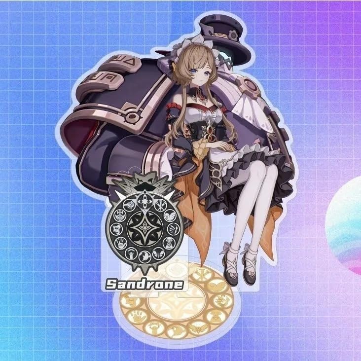 Amazon.co.jp: 原神 サンドローネ アクリルスタンド ファデュイ執行官